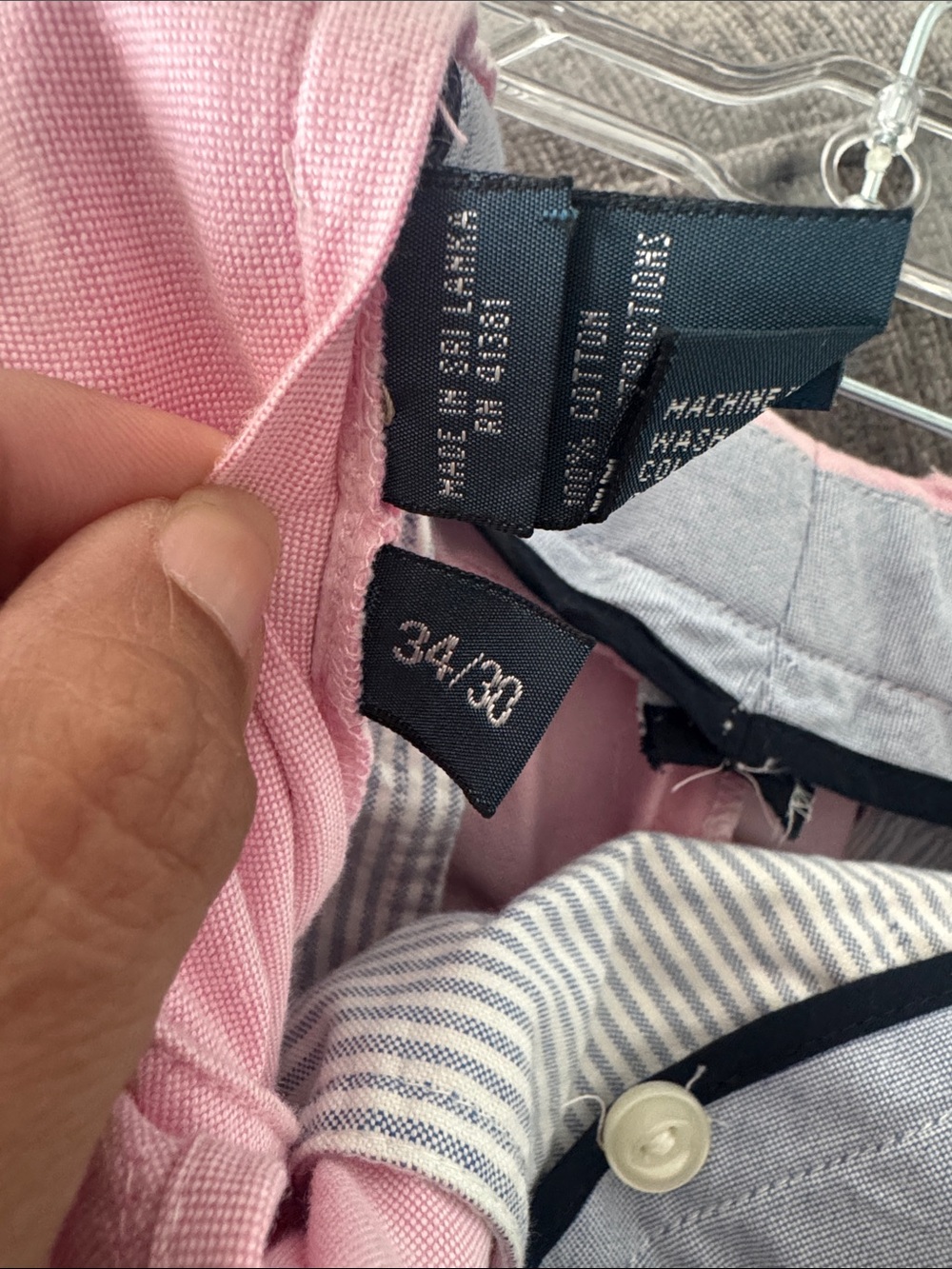 Ralph Lauren Men's Pink Chinos - Slim Tailored Fit Size 34x30 - Picture 4 of 10